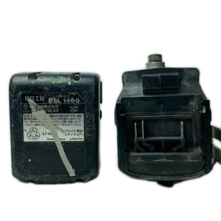 HITACHI 日立 インパクトドライバ WH14DDL2 ブラック 充電器・バッテリー2個・ケース付 コードレス式 14.4v 361193
