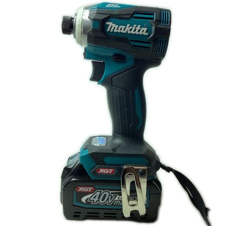 MAKITA マキタ インパクトドライバ 40v 2.5Ah TD001G ブルー 充電器・充電池2個・ケース付