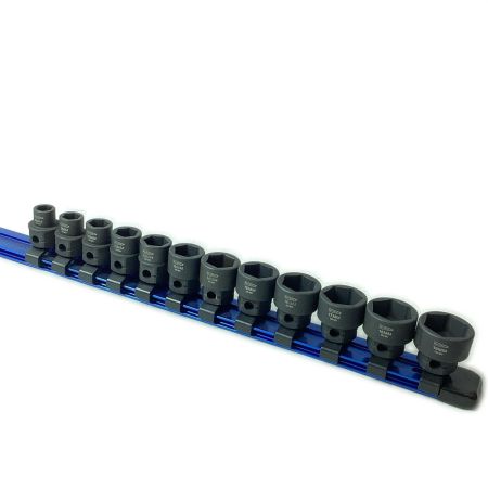 Blue Point インパクトソケット 212BLPRFMIM ブラック 12個セット