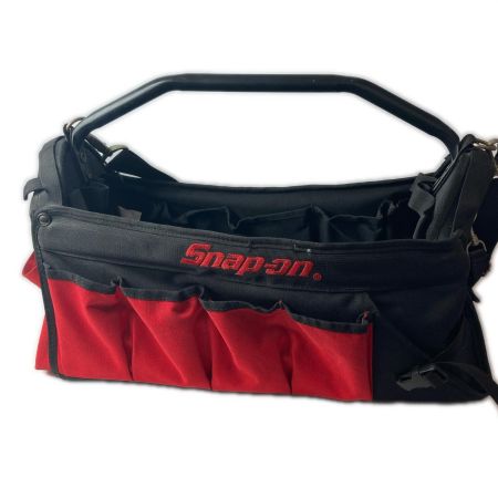 Snap-on スナップオン ツールトートバッグ TB50 ブラック×レッド ベルト付き