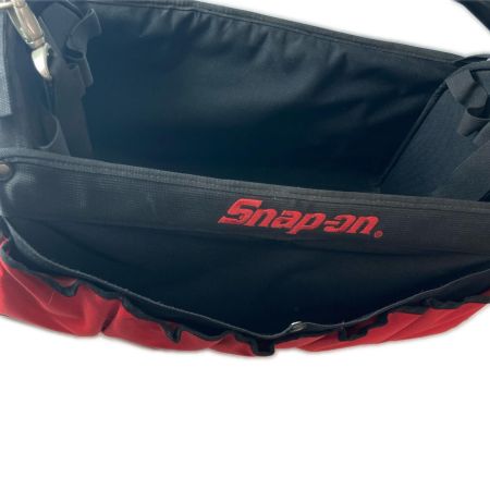 Snap-on スナップオン ツールトートバッグ TB50 ブラック×レッド ベルト付き