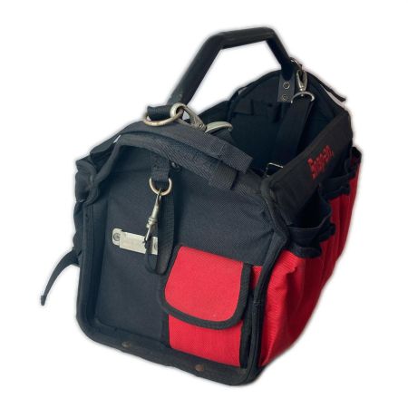 Snap-on スナップオン ツールトートバッグ TB50 ブラック×レッド ベルト付き