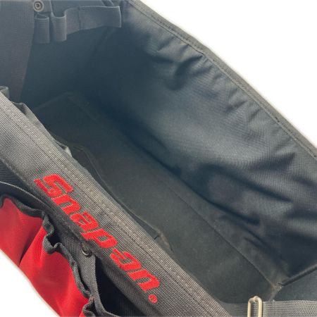 Snap-on スナップオン ツールトートバッグ TB50 ブラック×レッド ベルト付き