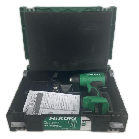HiKOKI ハイコーキ ヒートガン RH-18DA グリーン ケース付 コードレス式 640065