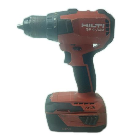 Hilti ヒルティ ドライバドリル コードレス式 21.6V SF 4-A22 レッド 充電池1個付 