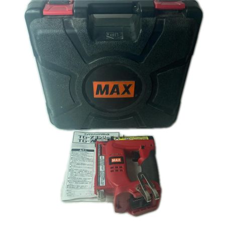 MAX マックス 電動タッカ 14.4v  TG-Z3 レッド ケース付
