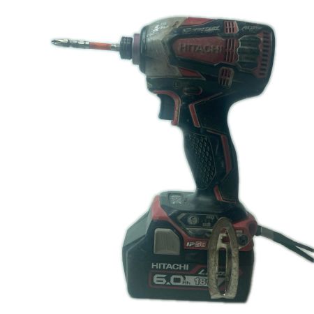 HITACHI 日立 インパクトドライバ  WH18DDL2 レッド 充電器・充電池2個・ケース付