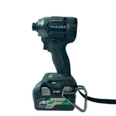 HiKOKI ハイコーキ インパクトドライバ WH36DC 2XPB ブラック 充電器・バッテリー2個・ケース付 コードレス式 36v 2.5Ah 5780-1621 キズ・ヨゴレ有
