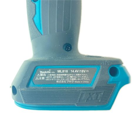 MAKITA マキタ 投光器 ML818 ブルー 本体のみ コードレス式 18v 07253
