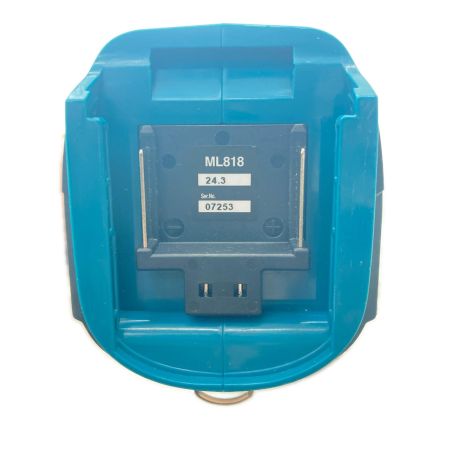MAKITA マキタ 投光器 ML818 ブルー 本体のみ コードレス式 18v 07253