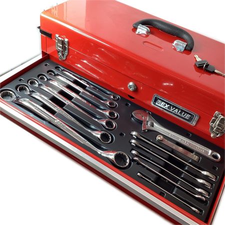 REX-VALUE 工具セット 14333 レッド 本体のみ