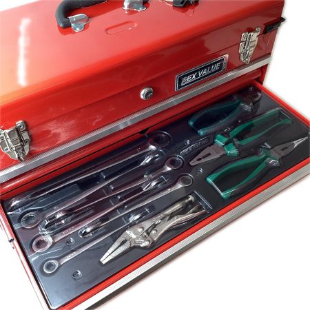 REX-VALUE 工具セット 14333 レッド 本体のみ