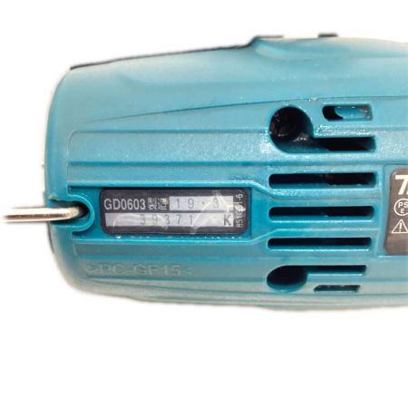 MAKITA マキタ ミニグラインダー GD603 ブルー 本体のみ コード式 100v