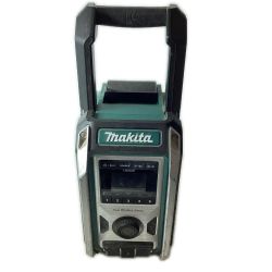MAKITA マキタ バッテリー式ラジオ付きテレビ コードレス式 MR113 ブルー 本体のみ Cランク