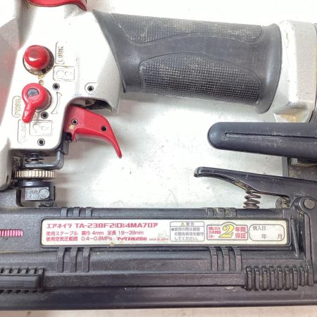 MAX マックス 常圧エアネイラ TA-238F2(D) レッド 本体のみ