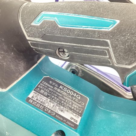 MAKITA マキタ 防じん丸のこ KS004G ブルー 充電池1個付 コードレス式 125mm 36v 