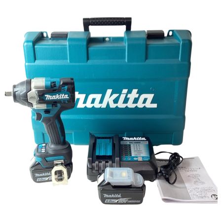 MAKITA マキタ インパクトレンチ TW700D ブルー 充電器・充電池2個・ケース付 コードレス式 18v 6.0Ah 