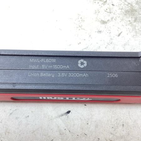 イチネンアクセス ワークライト MWL-FL601R レッド 付属品完備