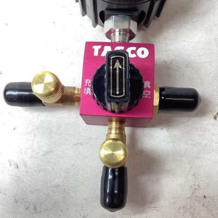イチネンTASCO ボールバルブ式 デジタルシングルマニホールド TA123DG 箱付