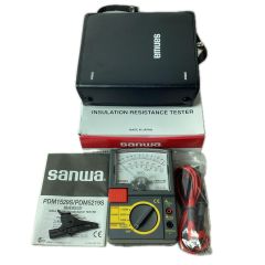 SANWA アナログ絶縁抵抗計 PDM5219S 本体のみ Sランク