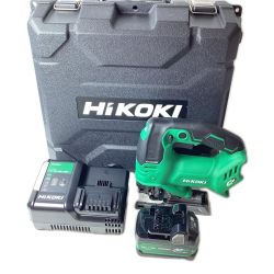 HiKOKI ハイコーキ ジグソー コードレス式 135mm 36v 5.0Ah CJ36DA(XPZ) グリーン 充電器・充電池1個・ケース付 Sランク