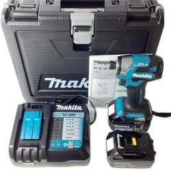 MAKITA マキタ インパクトドライバ コードレス式 18v TD173DRGX ブルー 充電器・充電池2個・ケース付 Sランク