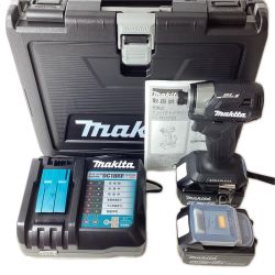 MAKITA マキタ インパクトドライバ コードレス式 18v TD173DRGXB ブラック 充電器・充電池2個・ケース付 Sランク