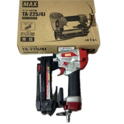 MAX マックス エア釘打ち 常圧 25mm TA-225/4J レッド 箱付 Sランク
