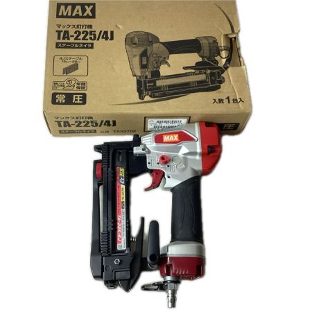 MAX マックス エア釘打ち 常圧 25mm TA-225/4J レッド 箱付