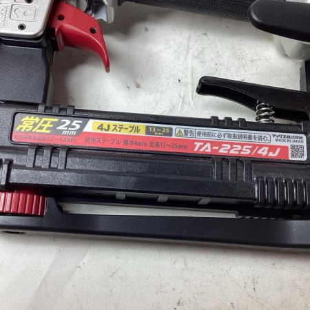 MAX マックス エア釘打ち 常圧 25mm TA-225/4J レッド 箱付