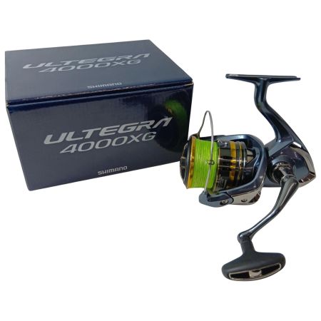 SHIMANO シマノ スピニングリール 043368 21アルテグラ 4000XG キズ有 箱付