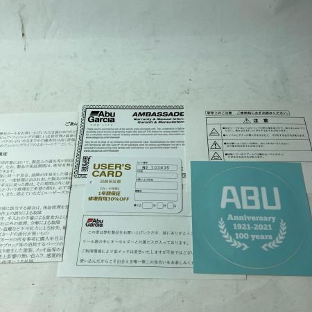 ABU  ベイトリール AMB 5500CDL 100th 木箱・外箱付