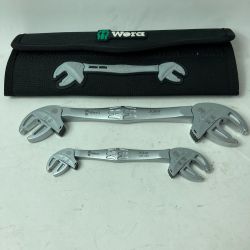 Wera ヴェラ Joker 両口ラチェットスパナ 2本組 Joker 6006 シルバー 16-19×16-13　13-10×10-7 Aランク