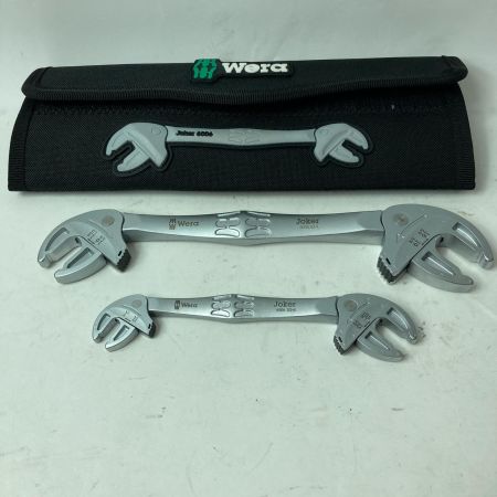 Wera ヴェラ Joker 両口ラチェットスパナ 2本組 Joker 6006 シルバー 16-19×16-13　13-10×10-7