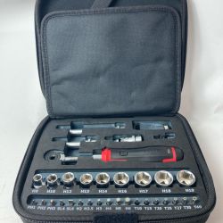 VESSEL ベッセル 電動スリムラチェット  400ER3-1M ブラック ソケットビット31個付セット  Aランク