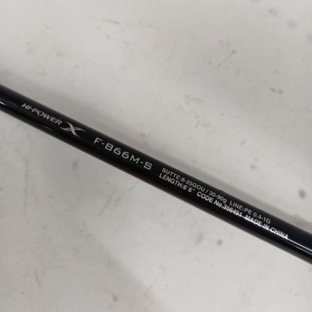 SHIMANO シマノ エギングロッド 22セフィアBBメタルスッテ F-B66M-S 356451 本体のみ