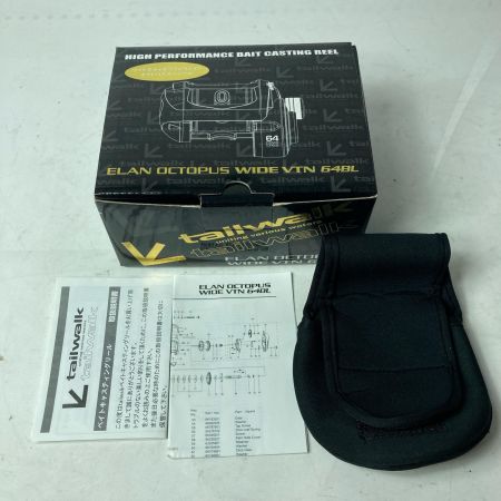 tailwalk テイルウォーク ベイトリール エラン オクトパス ワイド VTN64BL 箱・リールポーチ付