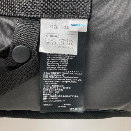 SHIMANO シマノ ゲームベストライト VF-068T グレーダックカモ フリーサイズ