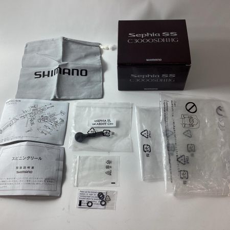 SHIMANO シマノ スピニングリール 19セフィアSS C3000SDHHG 04097