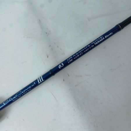 YAMAGA Blanks ヤマス アジングロッド ブルーカレントⅢ 63 竿袋付