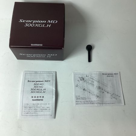 SHIMANO シマノ ベイトリール 24スコーピオンMD 300XG LH 047168