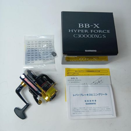 SHIMANO シマノ スピニングリール 17BB-Xハイパーフォース C3000DXGSR  03769