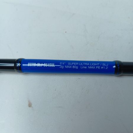 JACKALL ジャッカル ジギングロッド バンブルズRB BBRB-SLJ-S64SUL 竿袋付