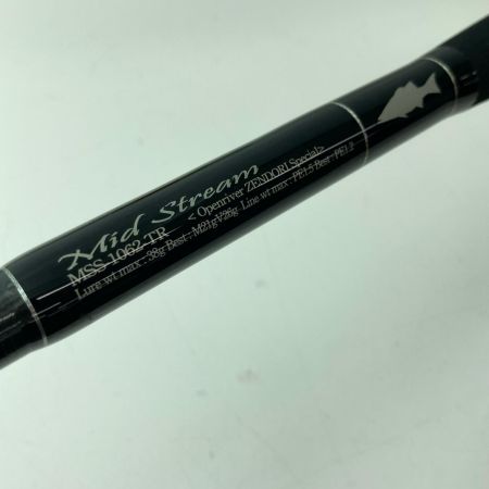 Gクラフト シーバスロッド  セブンセンスTR MSS-1062-TR ミッドストリーム 竿袋付き