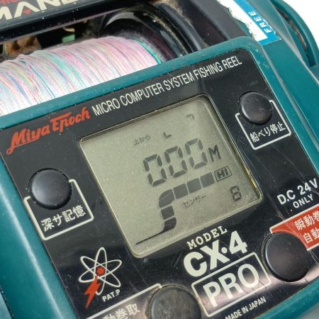 Miya Epoch ミヤエポック 電動リール コマンド CX-4 PRO(12V) 本体のみ