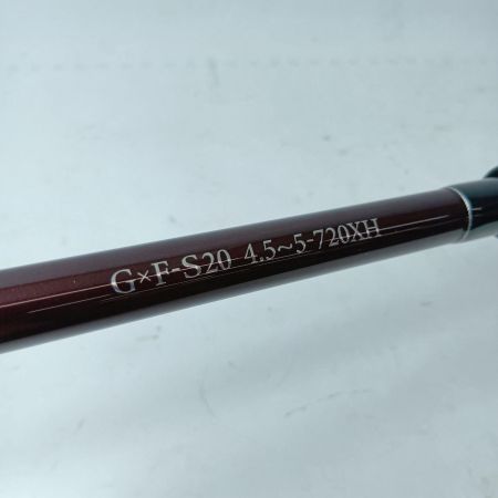 GAN CRAFT ガンクラフト シーバスロッド ガフィ G×F-S20 4.5~5-720XH フィッシュマンコラボモデル 竿袋付