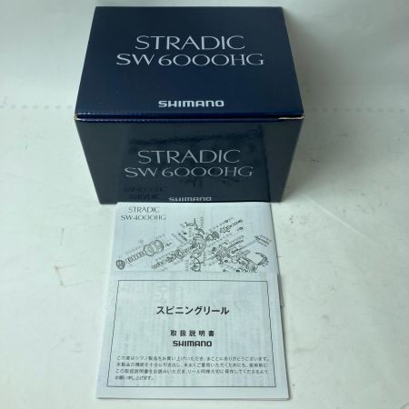 SHIMANO シマノ スピニングリール 20ストラディックSW 6000HG 04246 箱付き