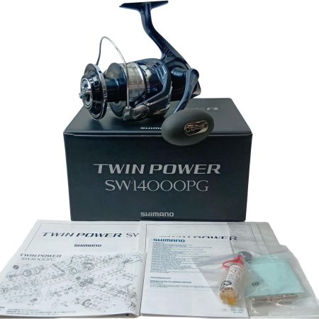 SHIMANO シマノ スピニングリール  04351 21ツインパワーSW 14000PG 