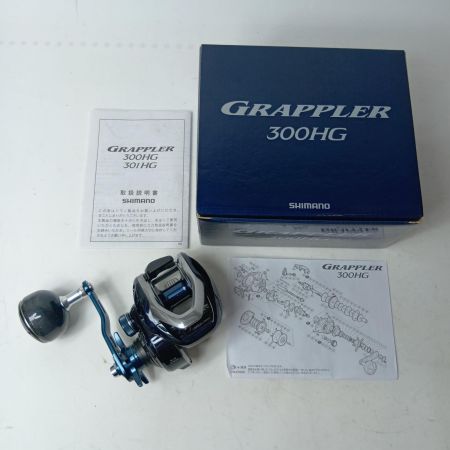 SHIMANO シマノ ベイトリール 17グラップラー 300HG 03743 箱付き