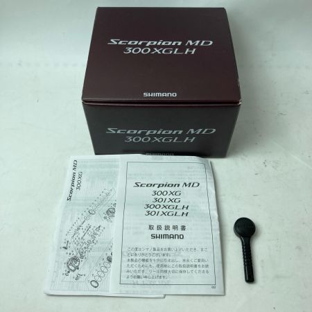 SHIMANO シマノ ベイトリール 24スコーピオンMD 300XG LH 047168 箱付き